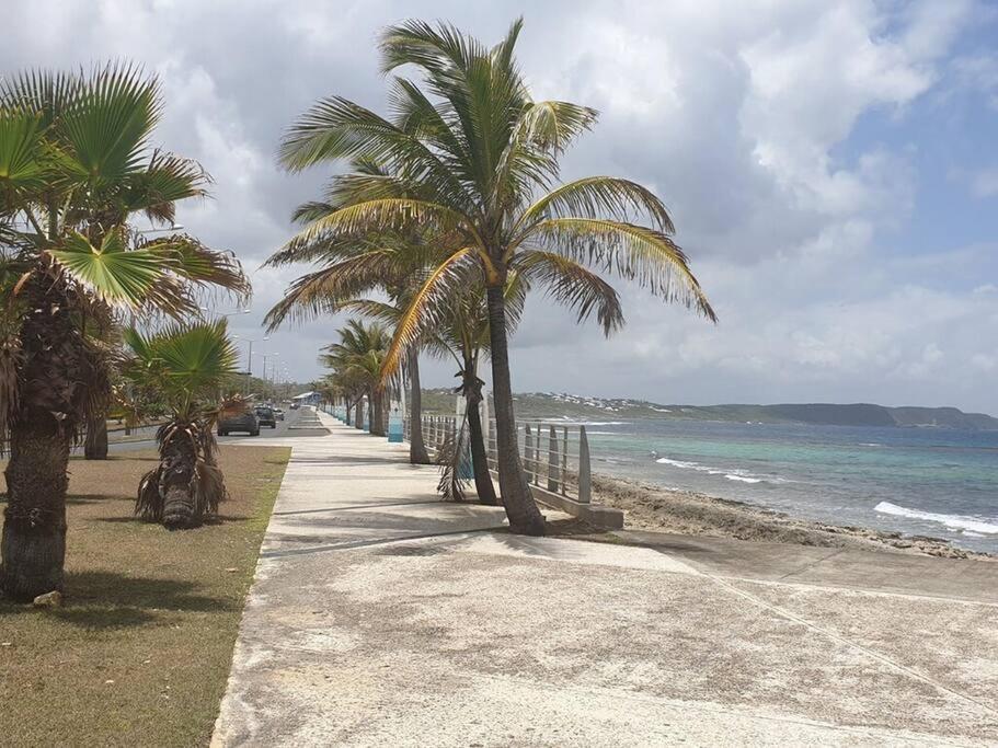 Apartmán Les Pieds Dans L'Eau Chez Syl Le Moule Exteriér fotografie